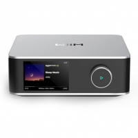 Wiim Amp Ultra streamingförstärkare med Chromecast & HDMI ARC, silver
