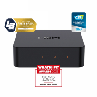 WiiM PRO Plus nätverksstreamer med Tidal Connect, Chromecast & AirPlay 2