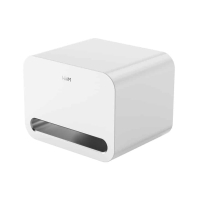 WiiM Sub Pro kompakt trådlös subwoofer, vit