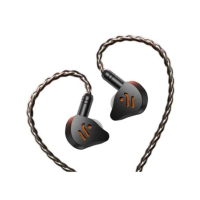 Fosi Audio IM4 öppna in-ear hörlurar med 10 mm berylliumelement, Obsidian