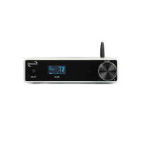 Dynavox DA-200 kompakt förstärkare med Bluetooth & DAC, vit