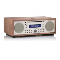 Tivoli Audio Music System Plus med CD, Bluetooth & radio, valnt/beige