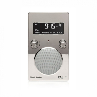 Tivoli Audio PAL+ BT gen 2,vattentlig DAB/FM-radio, krom Returexemplar