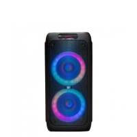 Arcsound HAZE G2 portabel partyhögtalare med Bluetooth & mikrofon