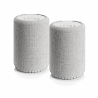 Audio Pro A10 MKII W Wifi-högtalare med Chromecast & AirPlay 2, ljusgrå 2-pack