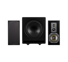 Dynavoice Definition DM-6 MKII med CSB-V12 Högtalarpaket Stereo 2.1 Svart