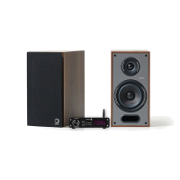 Dayton Audio DTA-PRO & Elipson Horus 6B Valnöt Stereopaket