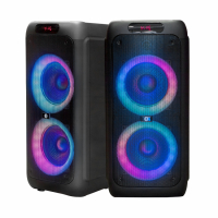 Arcsound HAZE (gen.2), portabel partyhgtalare med trdls mikrofon & Bluetooth, 2-PACK