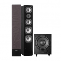 Dynavoice Challenger M-65 EX v4 & Magic MW12 Högtalarpaket Stereo 2.1 Svart