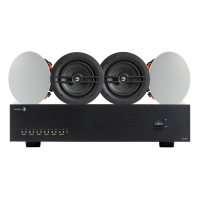 Dayton Audio MA1260 & 2 par JBL Stage 280C Inbyggnadshögtalare