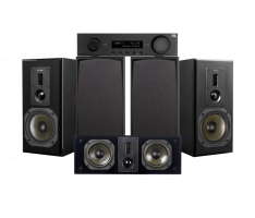 JBL MA710 & Dynavoice Definition DM-6 MKII Hemmabiopaket 5.0
