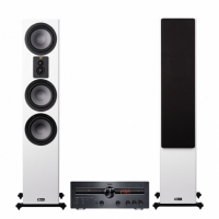 Magnat MA900R & Signature 607 Vita Stereopaket Golvhgtalare