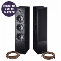 Magnat Monitor S70 Svarta med med fria hgtalarkablar