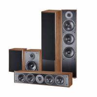 Magnat Monitor S70 Högtalarpaket Hemmabio Golvhögtalare 5.0 Valnöt
