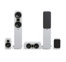 Q Acoustics 3050c Högtalarpaket för surround 5.0, vitt