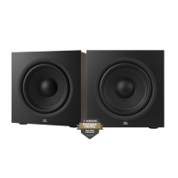 JBL Stage 220P aktiv subwoofer, espresso 2-PACK