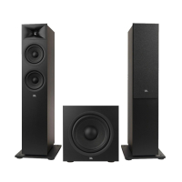 JBL Stage 260F med Stage 220P Högtalarpaket 2.1 Espresso