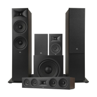 JBL Stage 280F Högtalarpaket Hemmabio 5.1 Espresso