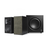 Klipsch The Fives med Audio Pro SW-10 Aktivt Högtalarpaket 2.1, svart