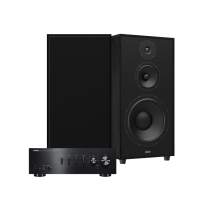 Yamaha A-S501 II & Indiana Line Utah 5 Svarta, Hifipaket