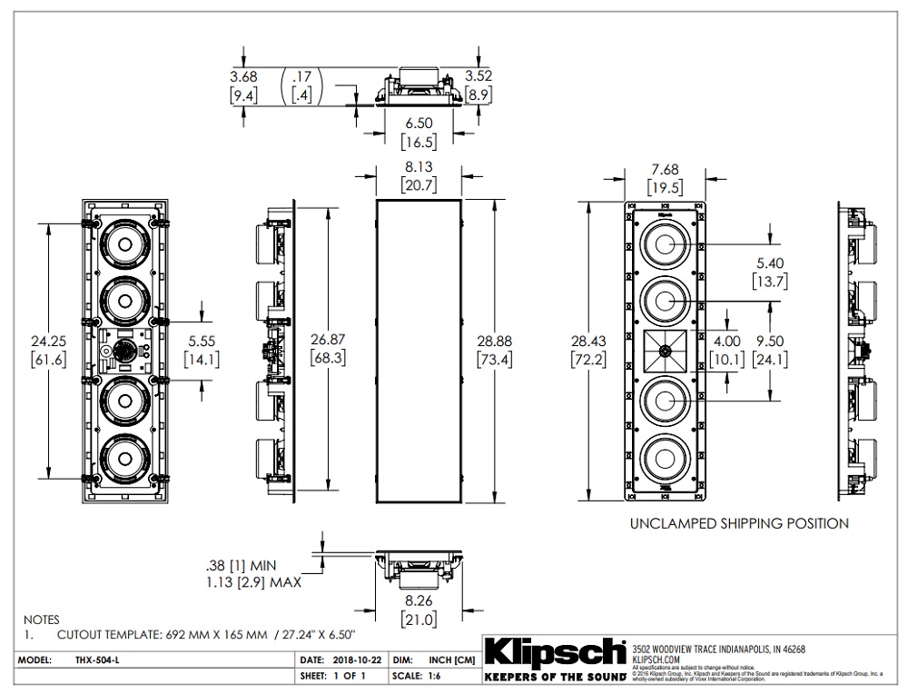 Klipsch 2024 thx 504l