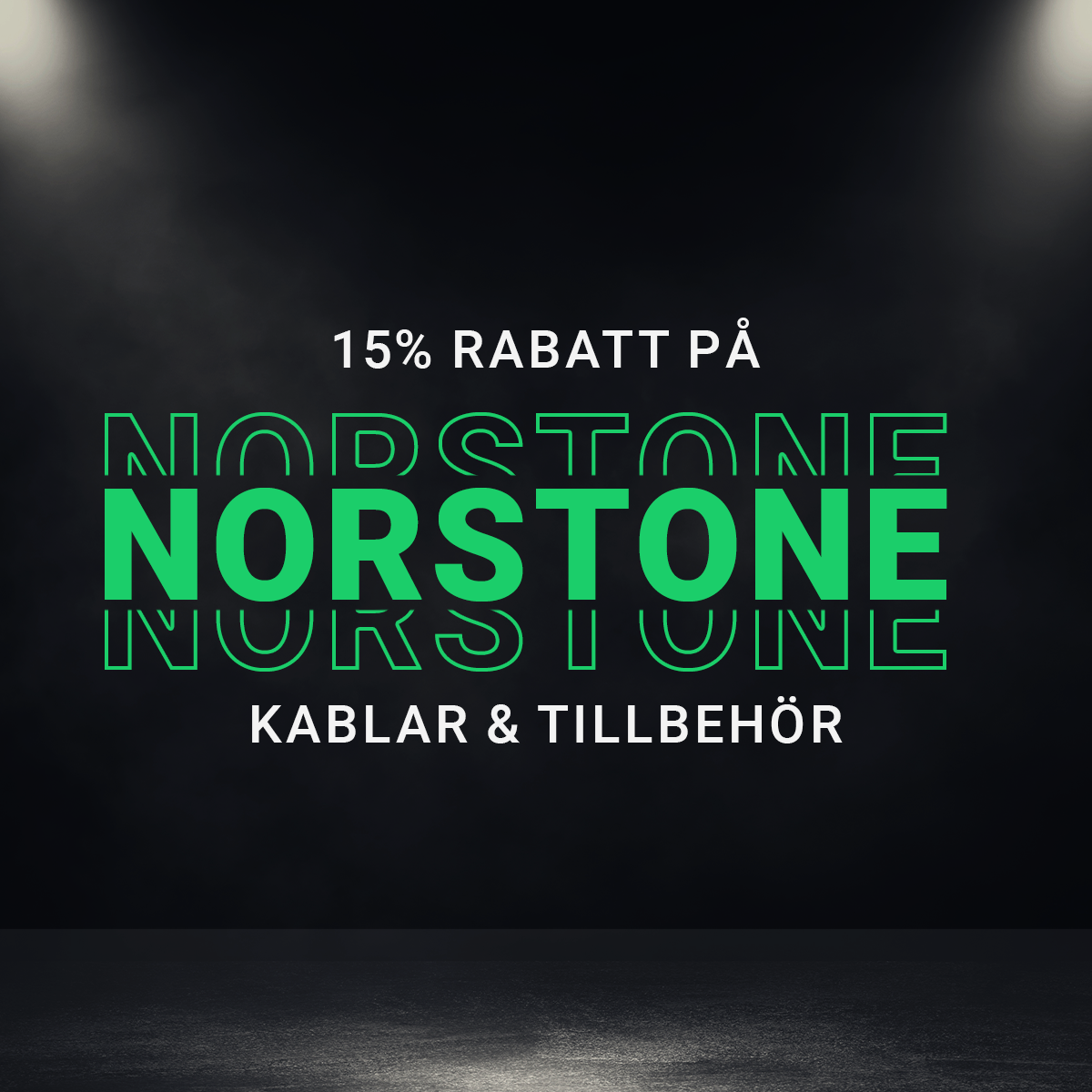 15% rabatt p Norstone