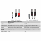 iFI Audio Pentaconn 4.4-XLR SE ljudkabel, 1 meter iFI Audio Pentaconn 4.4-XLR SE ljudkabel, 1 meter