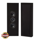 DLS Flatbox XL vägghögtalare, mattsvart stereopar DLS Flatbox XL vägghögtalare, mattsvart stereopar